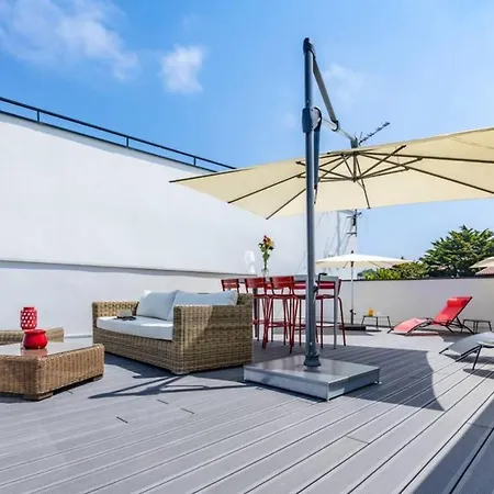 Moana - 2 Bedrooms Flat With Ocean View From Its Rooftop Anglet